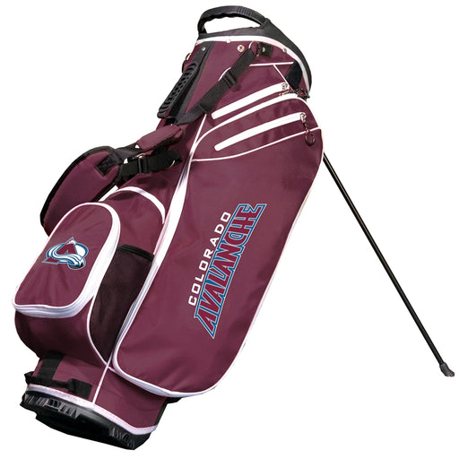 Colorado Avalanche Birdie Stand Golf Bag Maroon