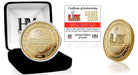Super Bowl LIX Chiefs vs Eagles Gold Mint Flip Coin