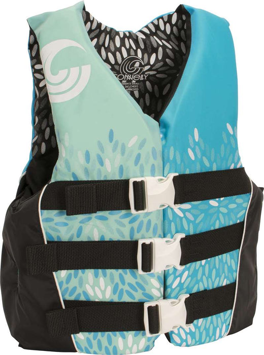 Connelly Women's CGA Nylon 3 Belt Tunnel Watersports Vest Small