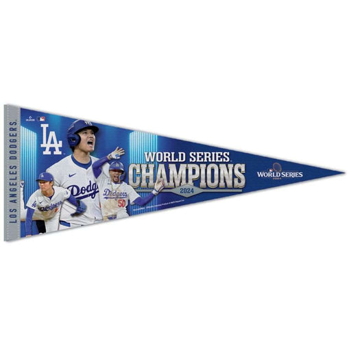 World Series Champions Los Angeles Dodgers Premium Pennant 12 x 30 in.