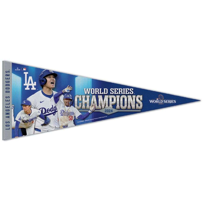 World Series Champions Los Angeles Dodgers Premium Pennant 12 x 30 in.