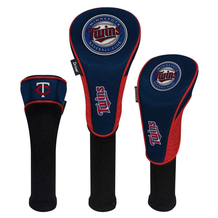 Minnesota Twins Golf Club Headcover Set of 3 (Driver,Fairway,Hybrid)