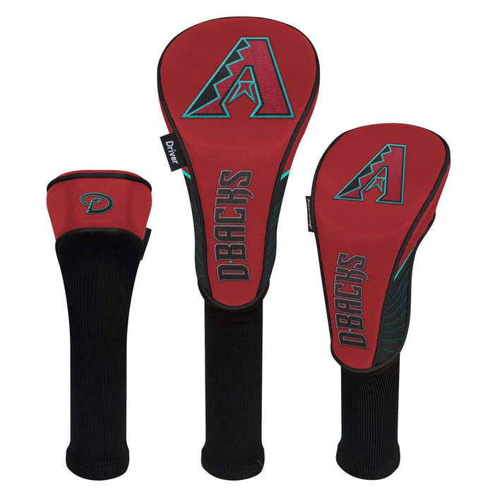 Arizona Diamondbacks Golf Club Headcover Set of 3 (Driver,Fairway,Hybrid)