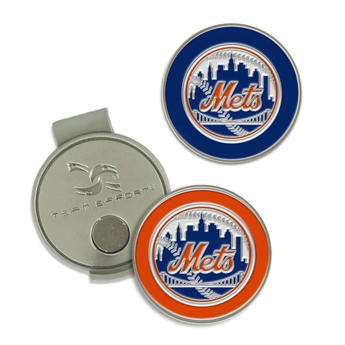 New York Mets Golf Hat Clip with Markers
