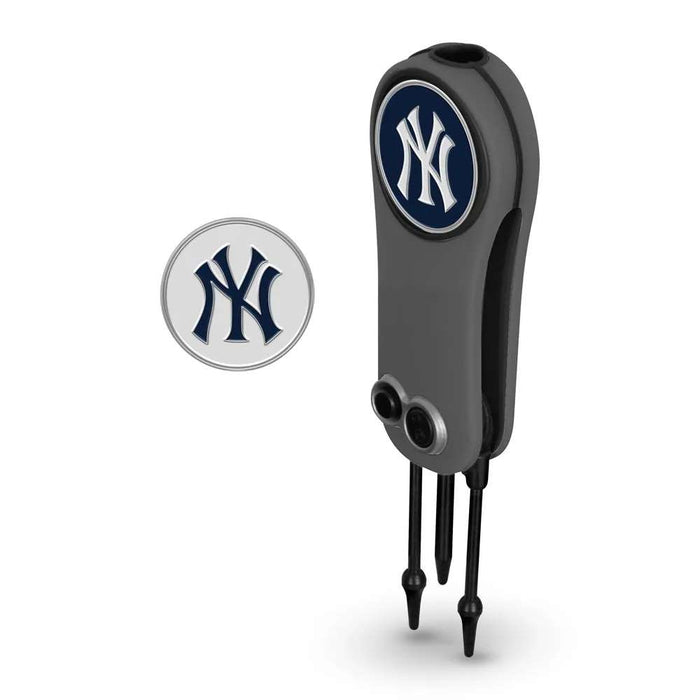 New York Yankees Switchblade Golf Divot Repair Tool and Markers