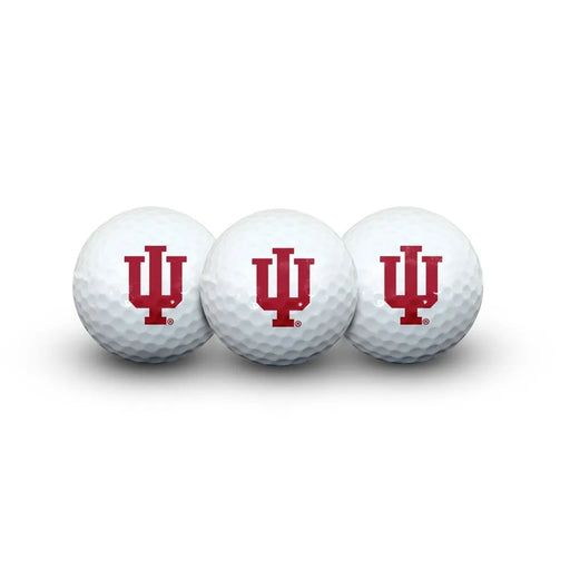 Indiana Hoosiers Golf Balls 3 Pack Set