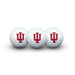 Indiana Hoosiers Golf Balls 3 Pack Set