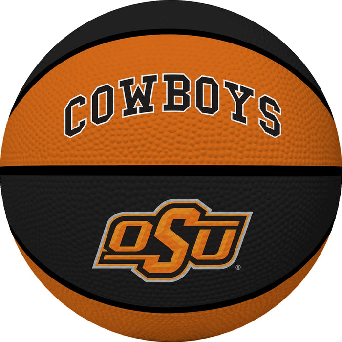 Oklahoma State Cowboys Full Size Rawlings Crossover Basketball