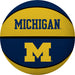 Michigan Wolverines Full Size Crossover Basketball