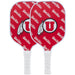 Utah Utes Carbon Fiber Pickleball Paddle Set