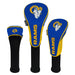 Los Angeles Rams Golf Club Headcover - Set of 3 (Driver,Fairway,Hybrid)