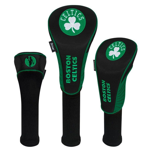 Boston Celtics Golf Club Headcover - Set of 3 (Driver,Fairway,Hybrid)