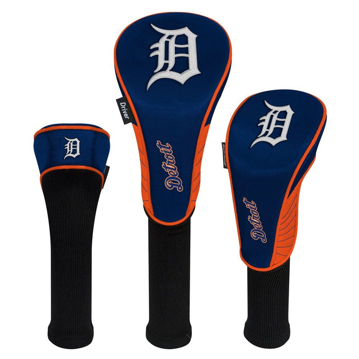 Detroit Tigers Golf Club Headcover - Set of 3 (Driver,Fairway,Hybrid)