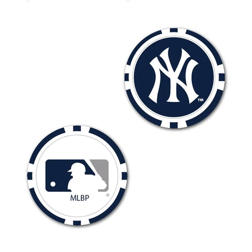 New York Yankees Poker Chip Golf Ball Marker Chip