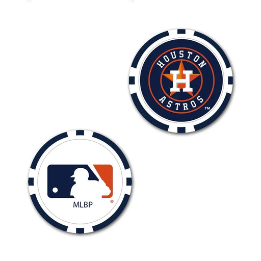 Houston Astros Poker Chip Golf Ball Marker Chip