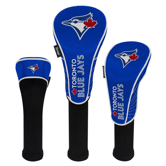 Toronto Blue Jays Golf Club Headcover - Set of 3 (Driver,Fairway,Hybrid)