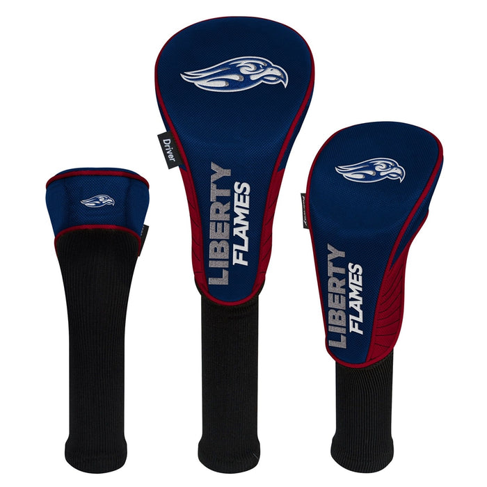 Liberty Flames Golf Club Headcover - Set of 3 (Driver,Fairway,Hybrid)