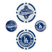 Los Angeles Dodgers 2025 World Series Champions Golf Ball Markers Set of 4
