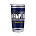 Michigan Wolverines 2026 Men's Basketball National Champions 20oz Stainless Steel Tumbler