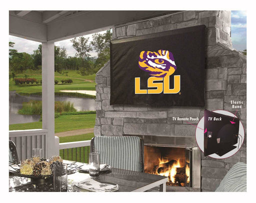 Louisiana State University TV Cover for 50 in.-56 in. Screen
