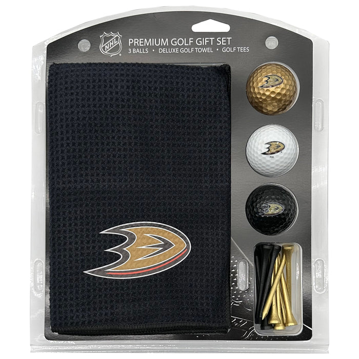 Anaheim Ducks 16" X 40" Microfiber Towel Golf Gift Set