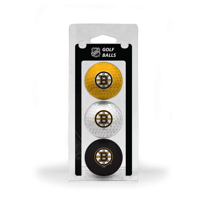 Boston Bruins Golf 3 Ball Pack 13105
