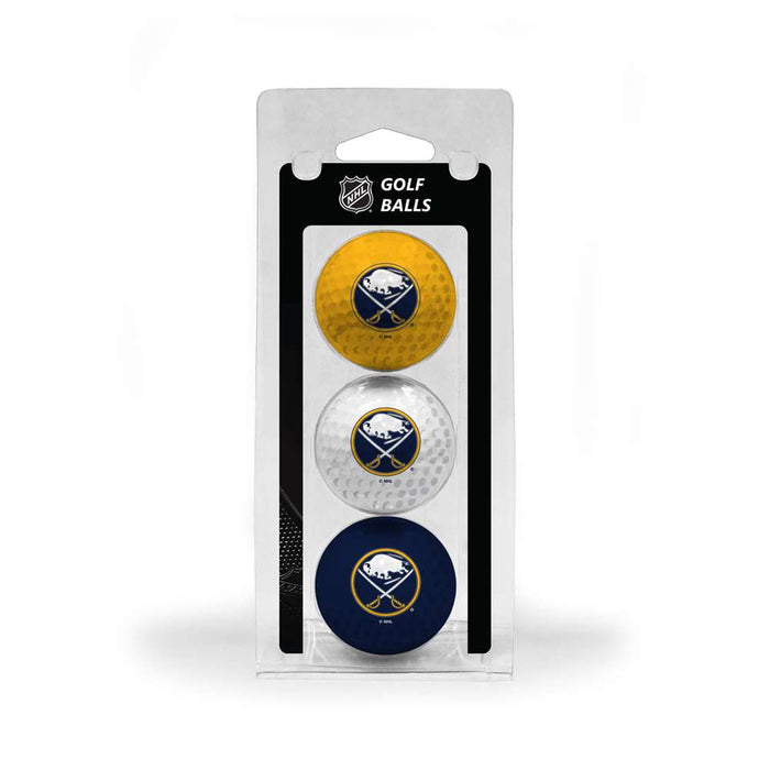 Buffalo Sabres Golf 3 Ball Pack 13205