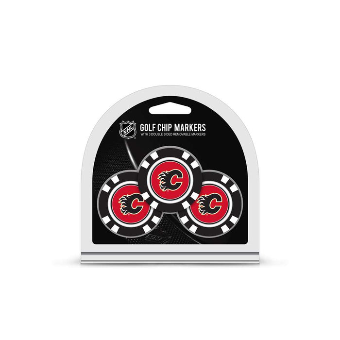 Calgary Flames Golf 3 Pack Golf Chip 13388