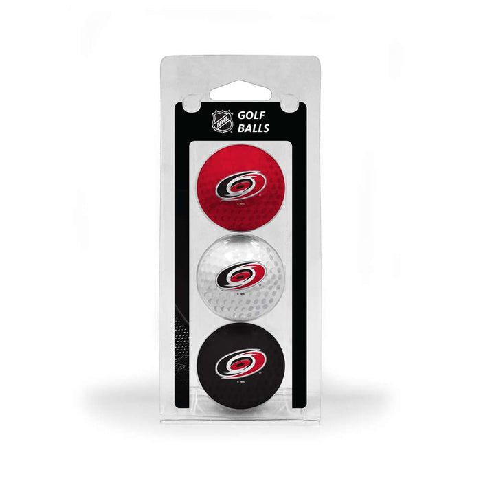 Carolina Hurricanes Golf 3 Ball Pack 13405