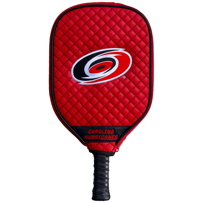 Carolina Hurricanes Quilted Pickleball Paddle Cover