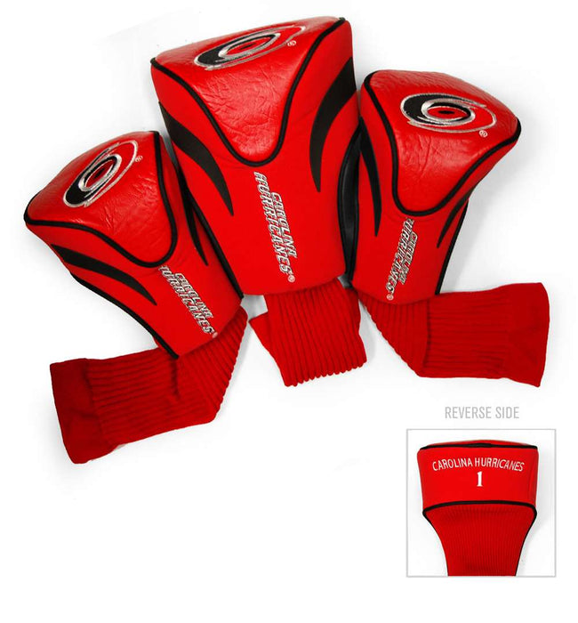 Carolina Hurricanes  Golf Club Headcover - Set of 3 (Driver,Fairway,Hybrid)