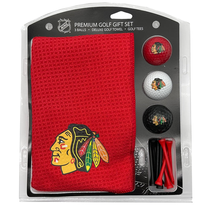 Chicago Blackhawks 16" X 40" Microfiber Towel Golf Gift Set