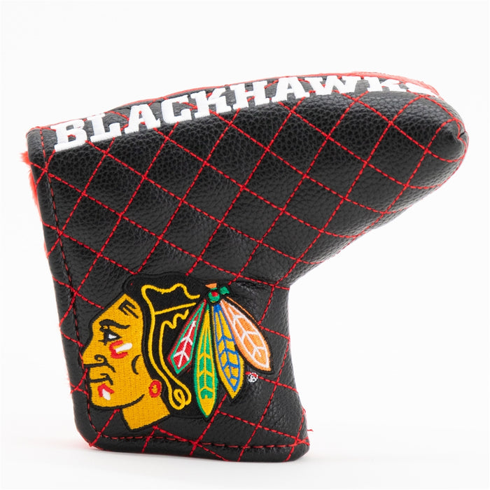 Chicago Blackhawks Quilted Mallet Putter Cover (SPLIT)