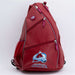 Colorado Avalanche PU Leather Backpack