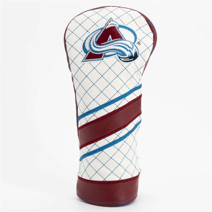 Colorado Avalanche Quilted Fairway Headcover (STRIPED)