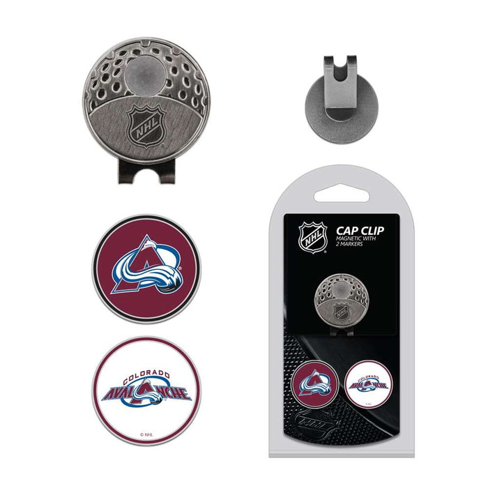 Colorado Avalanche Golf Cap Clip Pack 13647