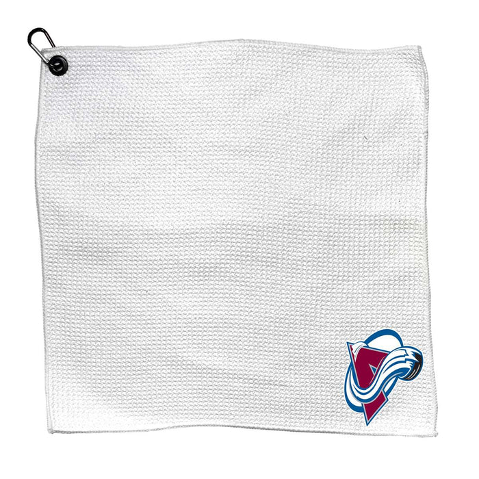 Colorado Avalanche Microfiber Towel - 15" x 15" (White)