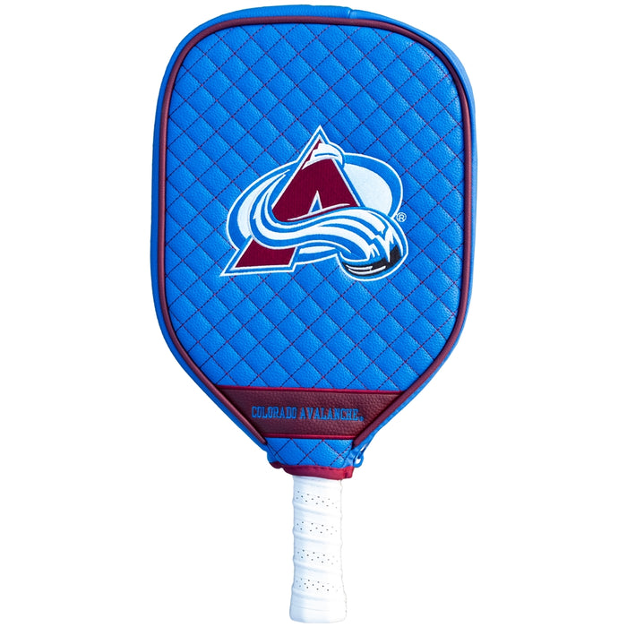 Colorado Avalanche Quilted Pickleball Paddle Cover