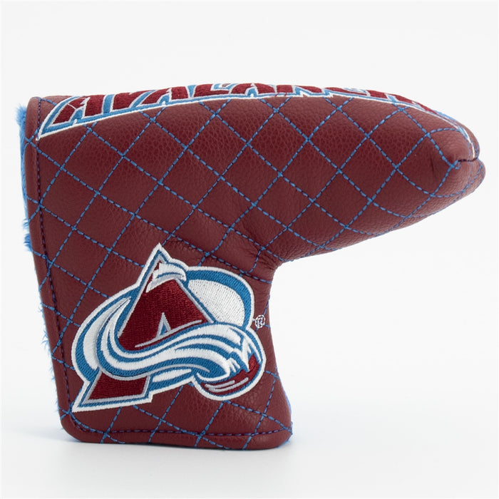 Colorado Avalanche Quilted Mallet Putter Cover (SPLIT)