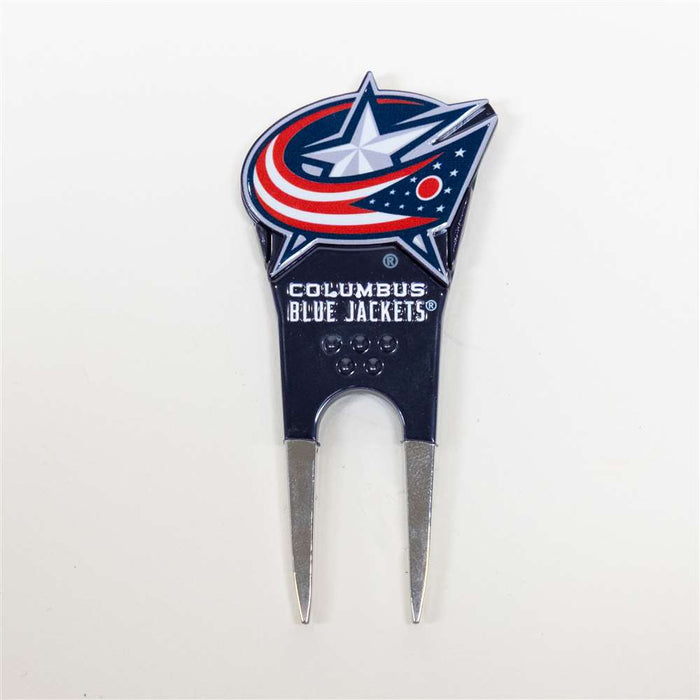 Columbus Blue Jackets Custom Shaped Divot Tool