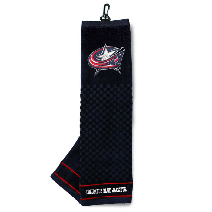 Columbus Blue Jackets Golf Embroidered Towel 13710