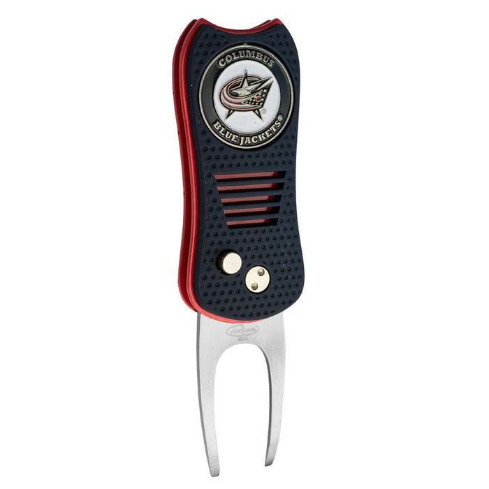 Columbus Blue Jackets Golf Switchblade Divot Tool