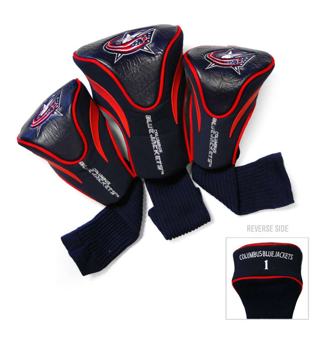 Columbus Blue Jackets  Golf Club Headcover - Set of 3 (Driver,Fairway,Hybrid)