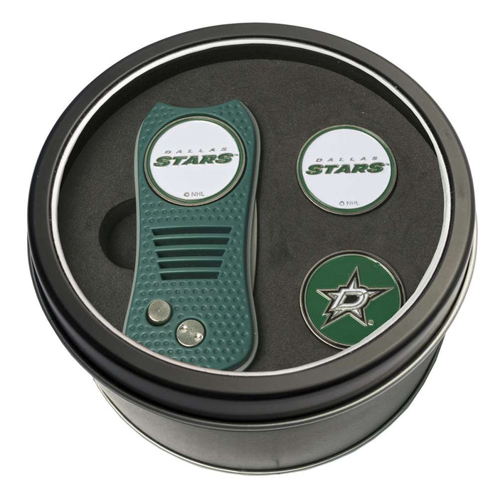 Dallas Stars Golf Tin Set - Switchblade, 2 Markers 13859