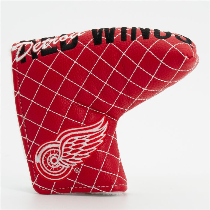 Detroit Red Wings Quilted Mallet Putter Cover (SPLIT)