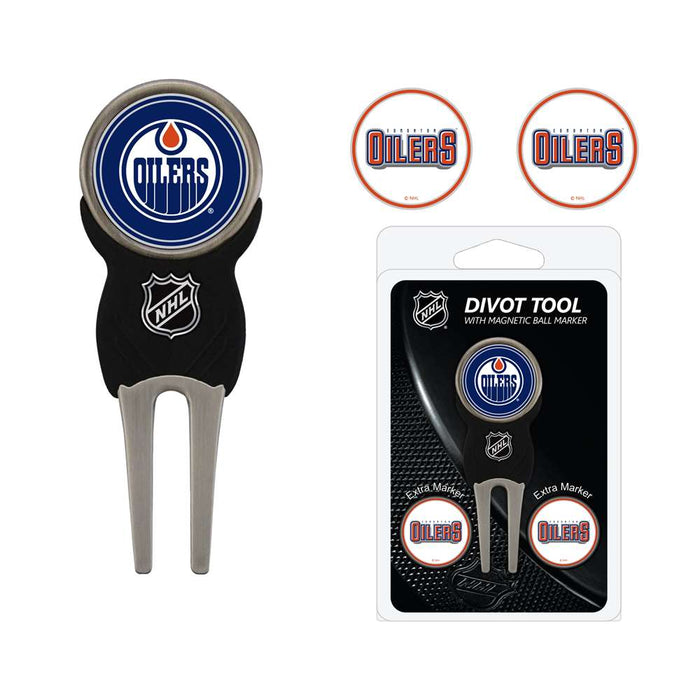 Edmonton Oilers Golf Signature Divot Tool Pack  14045