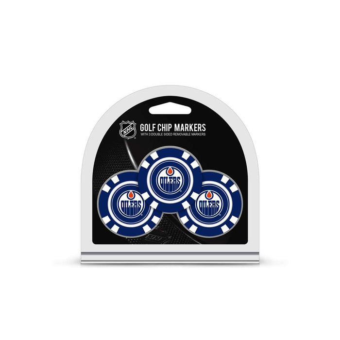 Edmonton Oilers Golf 3 Pack Golf Chip 14088