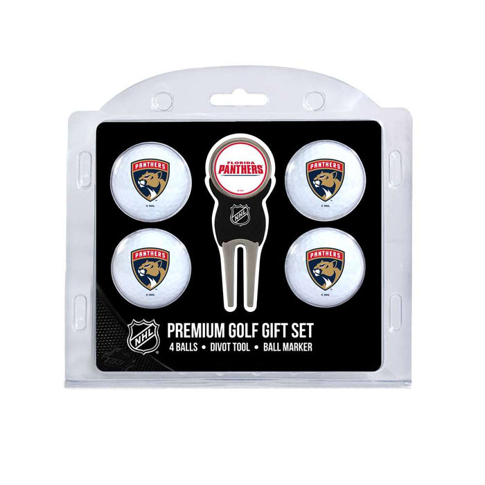 Florida Panthers Golf 4 Ball Gift Set 14106