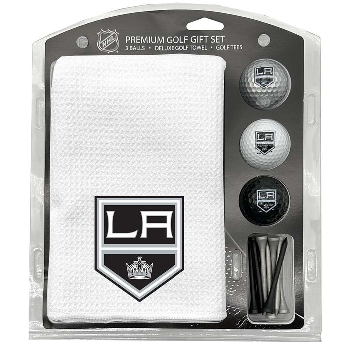 Los Angeles Kings 16" X 40" Microfiber Towel Golf Gift Set - White