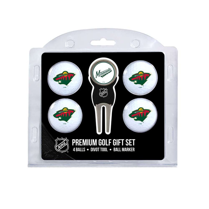Minnesota Wild Golf 4 Ball Gift Set 14306